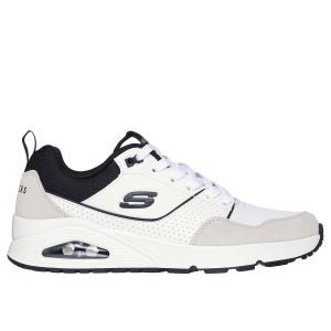 SNEAKERS UNO RETRO ONE SKECHERS DA UOMO BIANCO