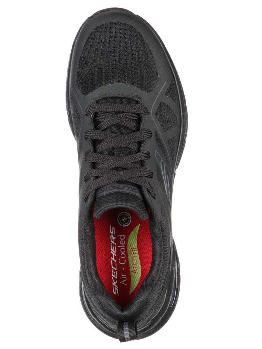SCARPA DA LAVORO ARCK FIT SR SKECHERS DA UOMO NERO - immagine 5