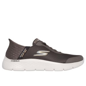 SLIP-INS GO WALK FLEX SKECHERS DA UOMO MARRONE