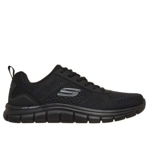 SNEAKERS TACK LESHUR SKECHERS DA UOMO NERO