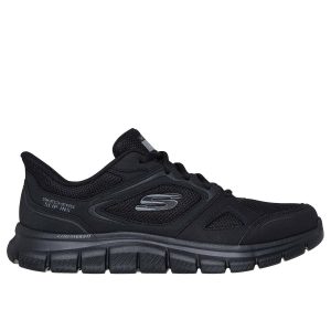 SLIP-INS TRACK EZRAL SKECHERS DA UOMO NERO