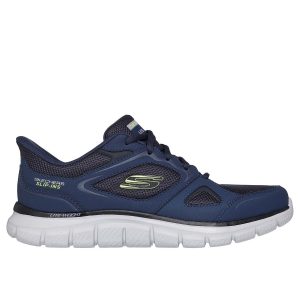 SLIP-INS TRACK EZRAL SKECHERS DA UOMO BLU