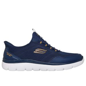 SLIP-INS VEGAN SUMMITS SKECHERS DA UOMO BLU