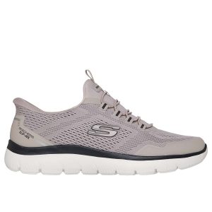 SLIP-INS  VEGAN SUMMITS SKECHERS DA UOMO TAUPE