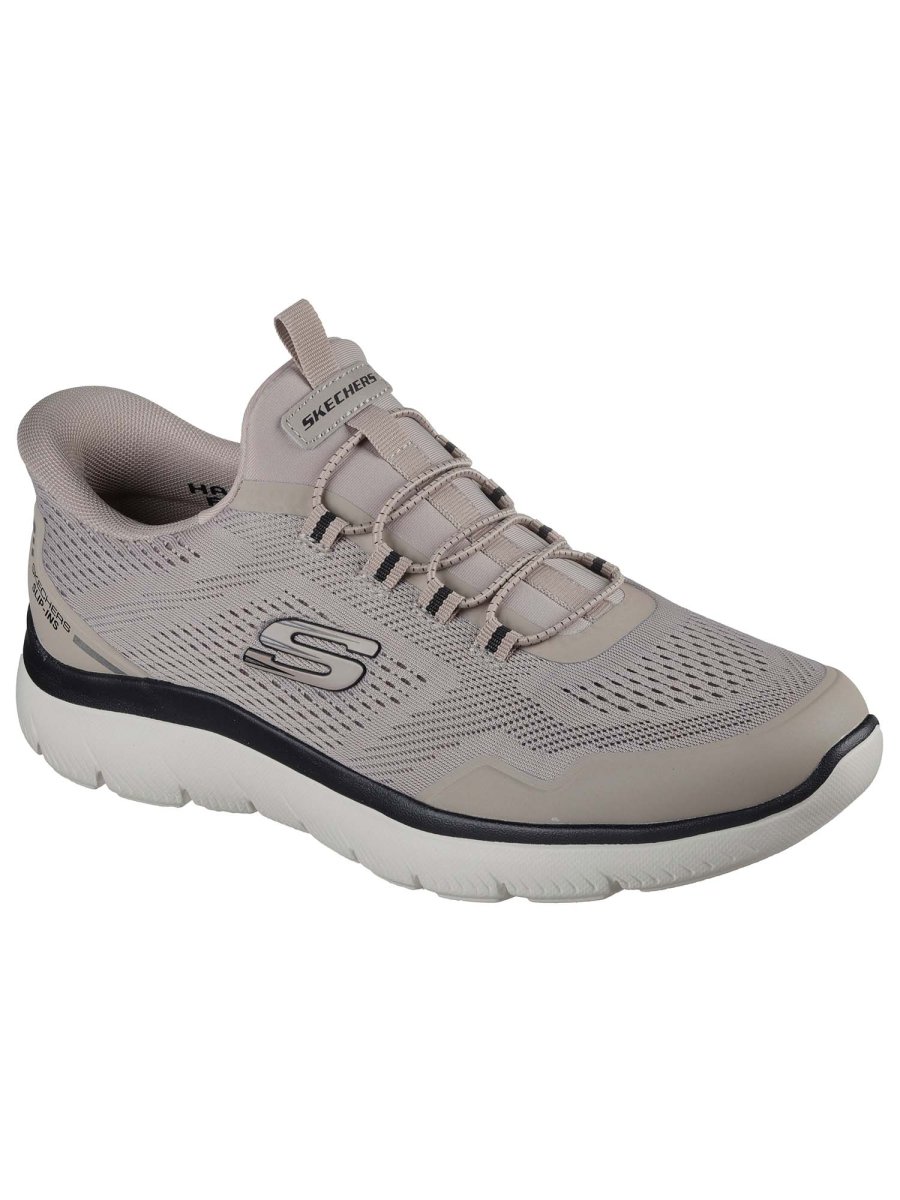 SLIP-INS VEGAN SUMMITS SKECHERS DA UOMO TAUPE - immagine 3