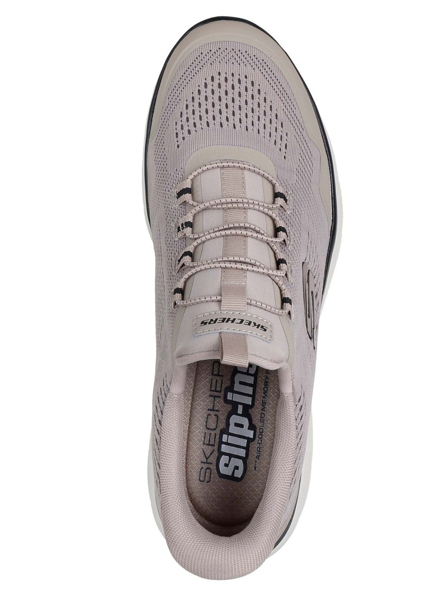 SLIP-INS VEGAN SUMMITS SKECHERS DA UOMO TAUPE - immagine 5