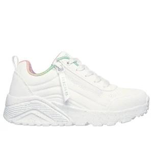 SNEAKERS UNO LITE SKECHERS DA BAMBINA BIANCO