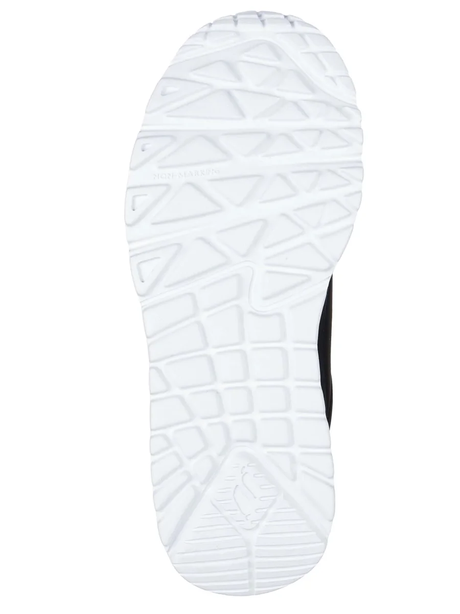 SNEAKERS UNO LITE SKECHERS DA BAMBINA NERO BIANCO - immagine 6