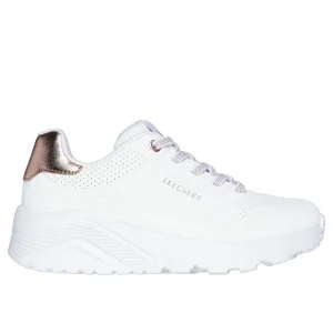 SNEAKERS UNO LITE SKECHERS DA RAGAZZA BIANCO