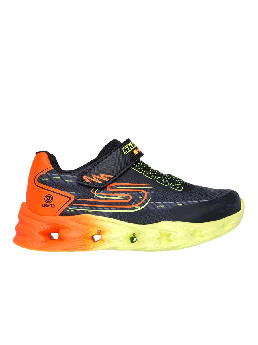 SNEAKERS CON LUCI VORTEX 2.0 SKECHERS DA BAMBINO NERO - immagine 2