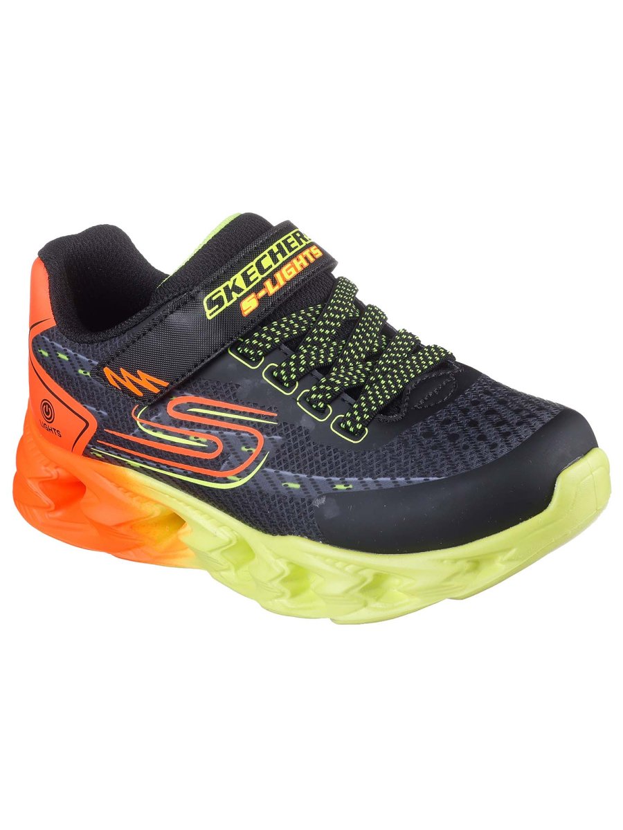 SNEAKERS CON LUCI VORTEX 2.0 SKECHERS DA BAMBINO NERO - immagine 3