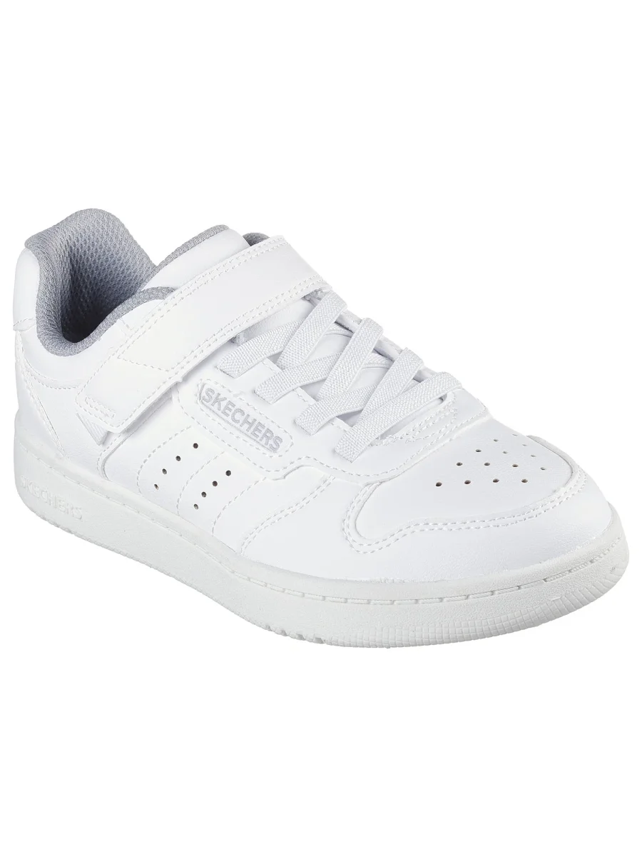 SNEAKER QUICK STREET SKECHERS BAMBINO BIANCO - immagine 3