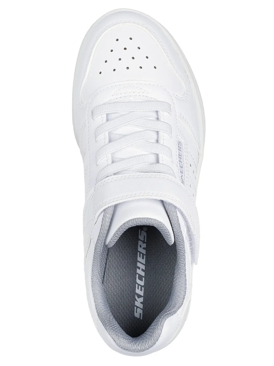 SNEAKER QUICK STREET SKECHERS BAMBINO BIANCO - immagine 6