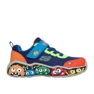 SNEAKERS PLAY SCENE SKECHERS DA BAMBINO BLU
