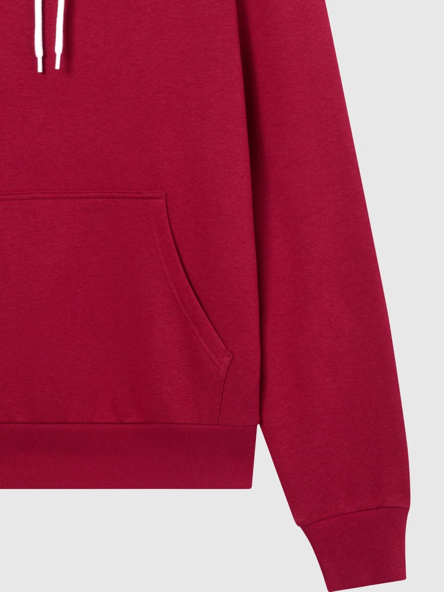 FELPA CON CAPPUCCIO CHAMPION DA UOMO BORDEAUX - immagine 5