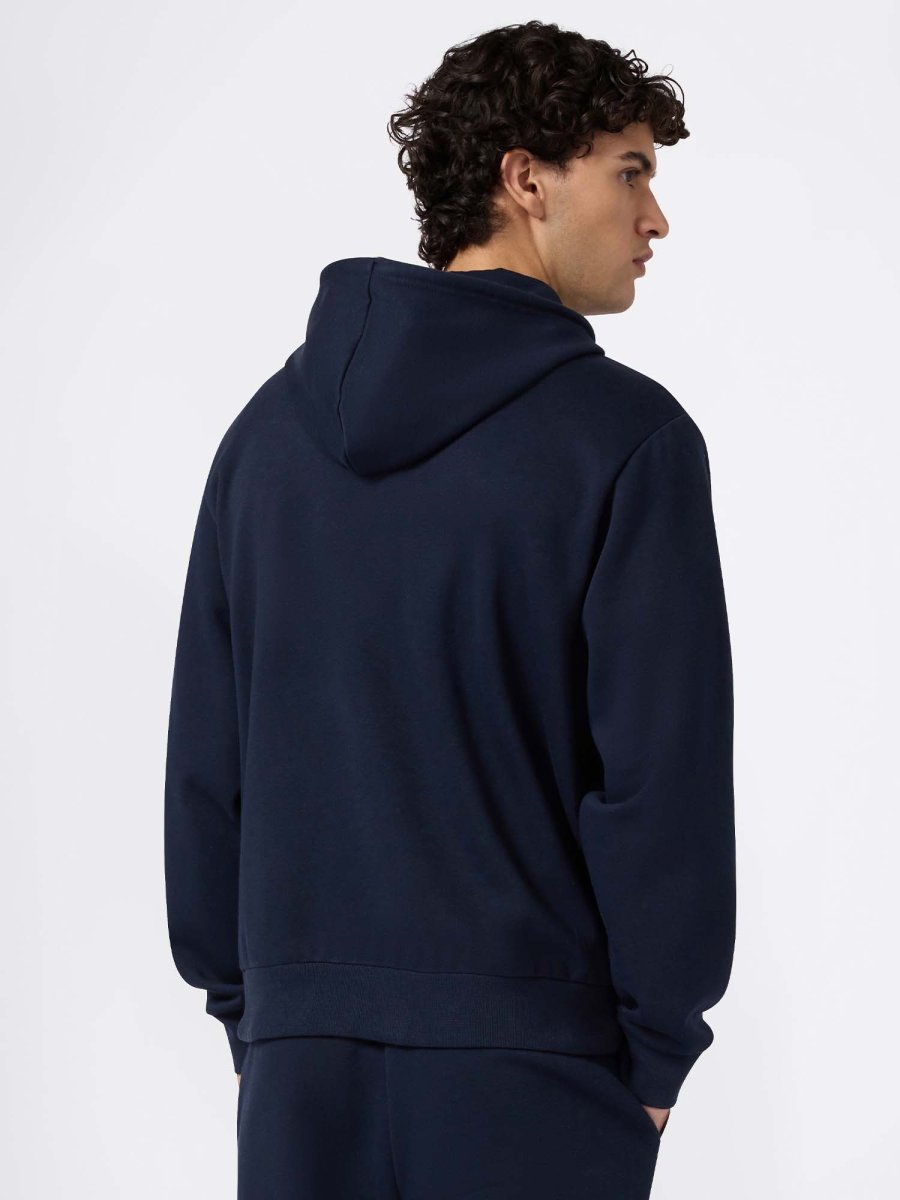 FELPA FULL ZIP CHAMPION DA UOMO BLU - immagine 4