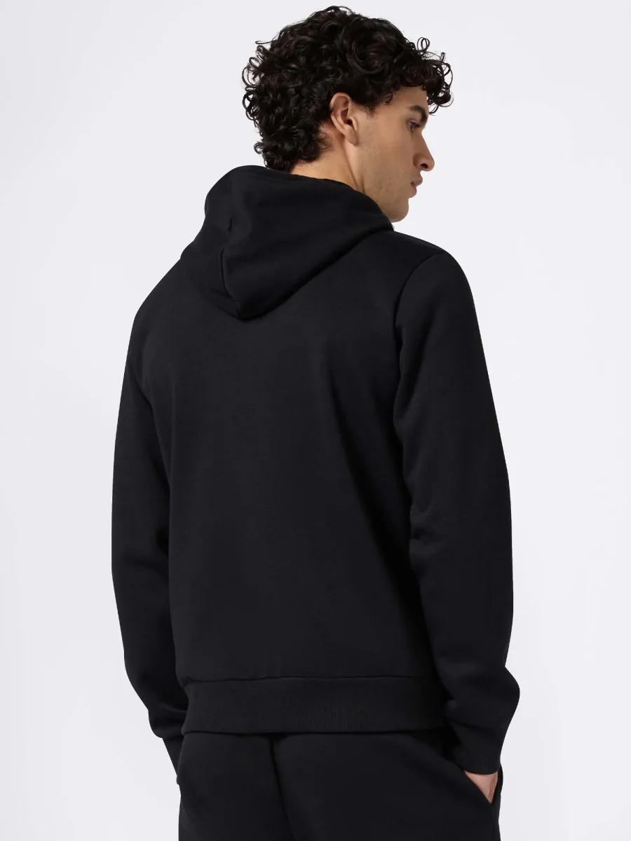 FELPA FULL ZIP CHAMPION DA UOMO NERO - immagine 4