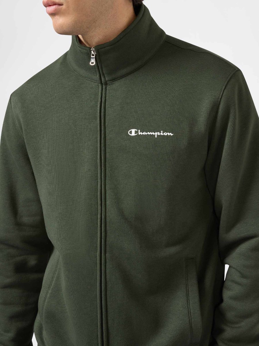 TUTA FULL ZIP CHAMPION DA UOMO VERDE - immagine 5