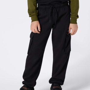 PANTALONE TUTA CHAMPION JUNIOR NERO