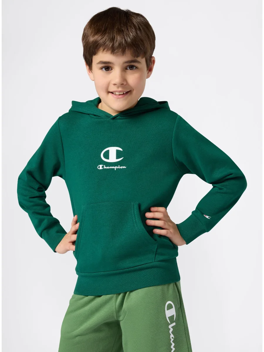 FELPA CHAMPION DA BAMBINO VERDE - immagine 2