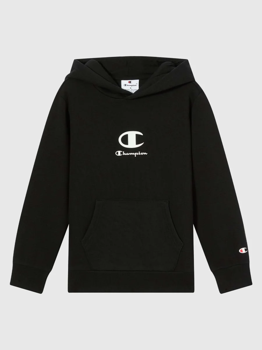 FELPA CHAMPION DA BAMBINO NERO