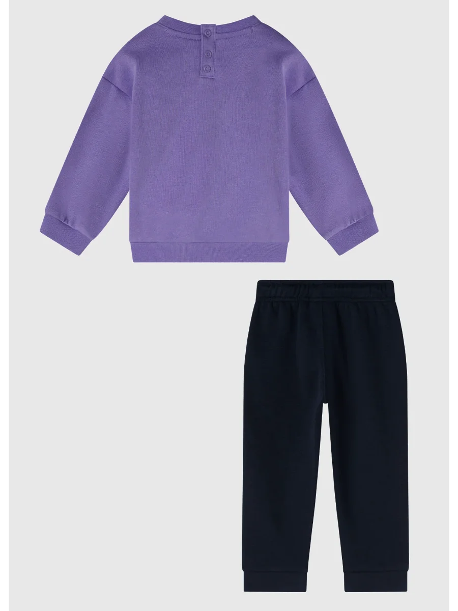 TUTA CHAMPION BAMBINA VIOLA - immagine 3