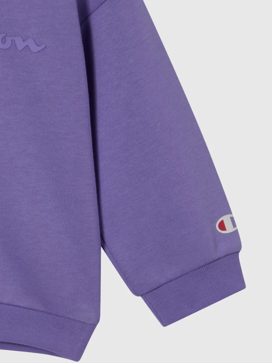 TUTA CHAMPION BAMBINA VIOLA - immagine 4