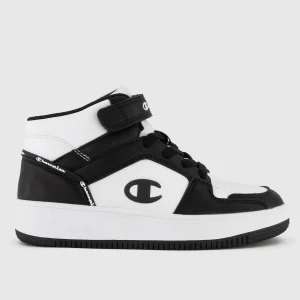 SNEAKERS ALTE CHAMPION DA BAMBINO BIANCO NERO