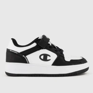 SNEAKERS RD18 2.0 LOW CHAMPION BAMBINO BIANCO-NERO