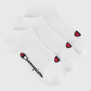 CALZE 3 PZ MODELLO ALLA CAVIGLIA CHAMPION DA DONNA BIANCO