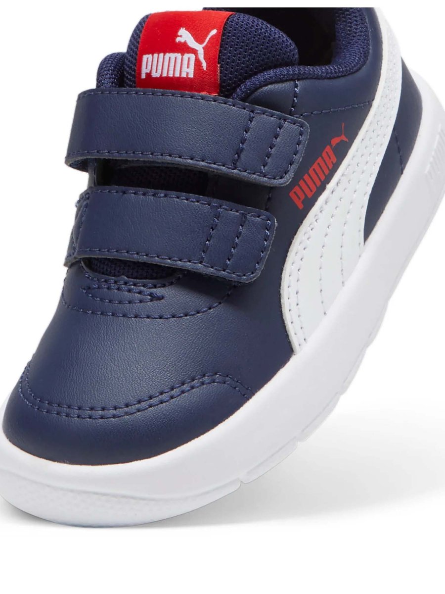 SNEAKERS CON STRAP COURTFLEX V3 PUMA BAMBINO BLU - immagine 7