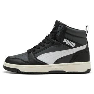 SNEAKERS REBOUND V6 MID PUMA DA RAGAZZI NERO