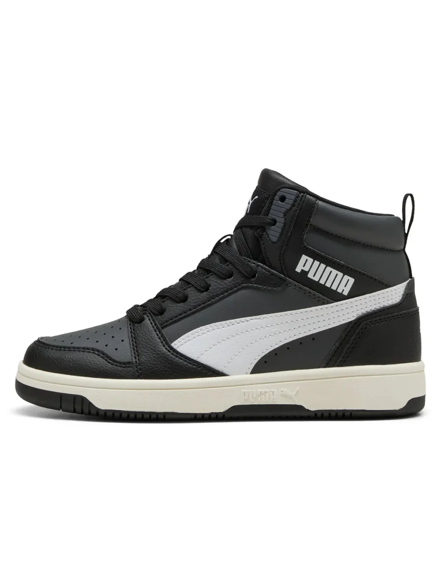 SNEAKERS REBOUND V6 MID PUMA DA RAGAZZI NERO - immagine 2