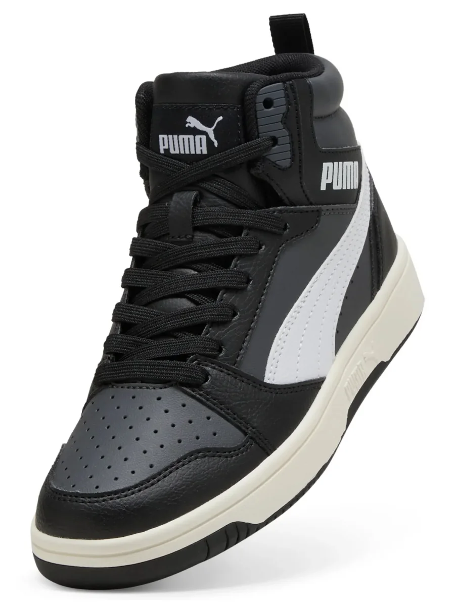SNEAKERS REBOUND V6 MID PUMA DA RAGAZZI NERO - immagine 7