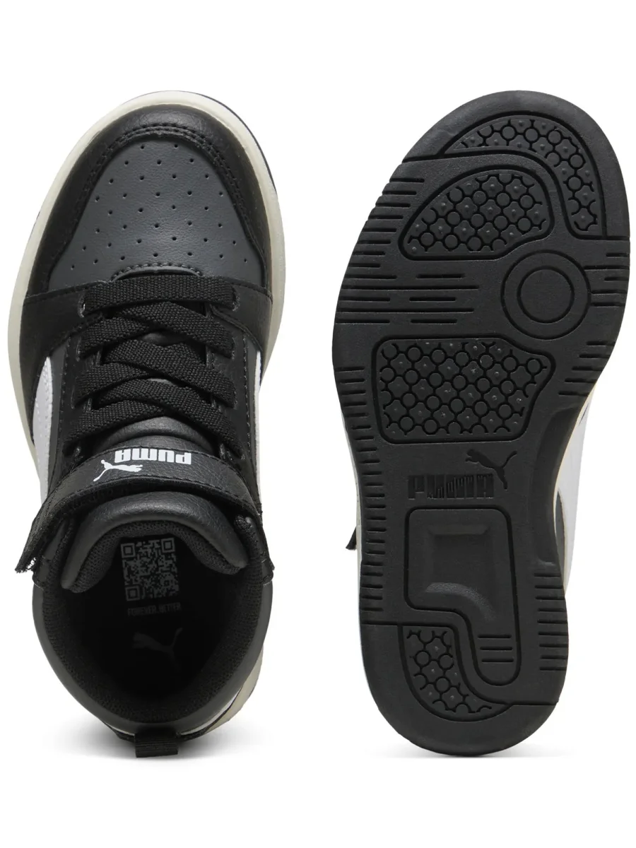 SNEAKERS REBOUND V6 MID PUMA DA BAMBINI NERO - immagine 6