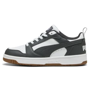 SNEAKERS BASSE REBOUND V6 PUMA DA RAGAZZI BIANCO GRIGIO