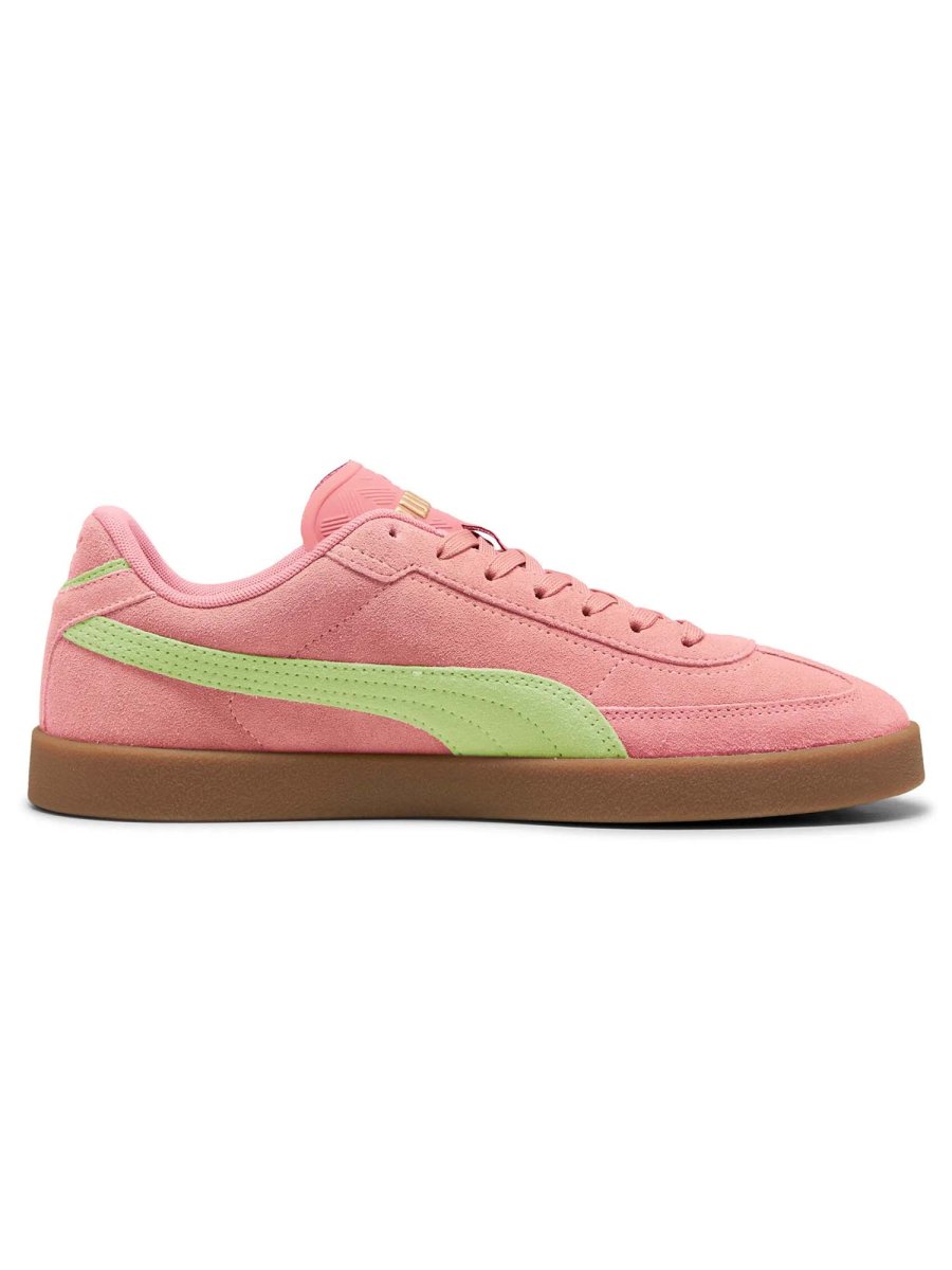 SNEAKERS CLUB II ERA SUEDE PUMA DA DONNA ROSA LIME - immagine 4