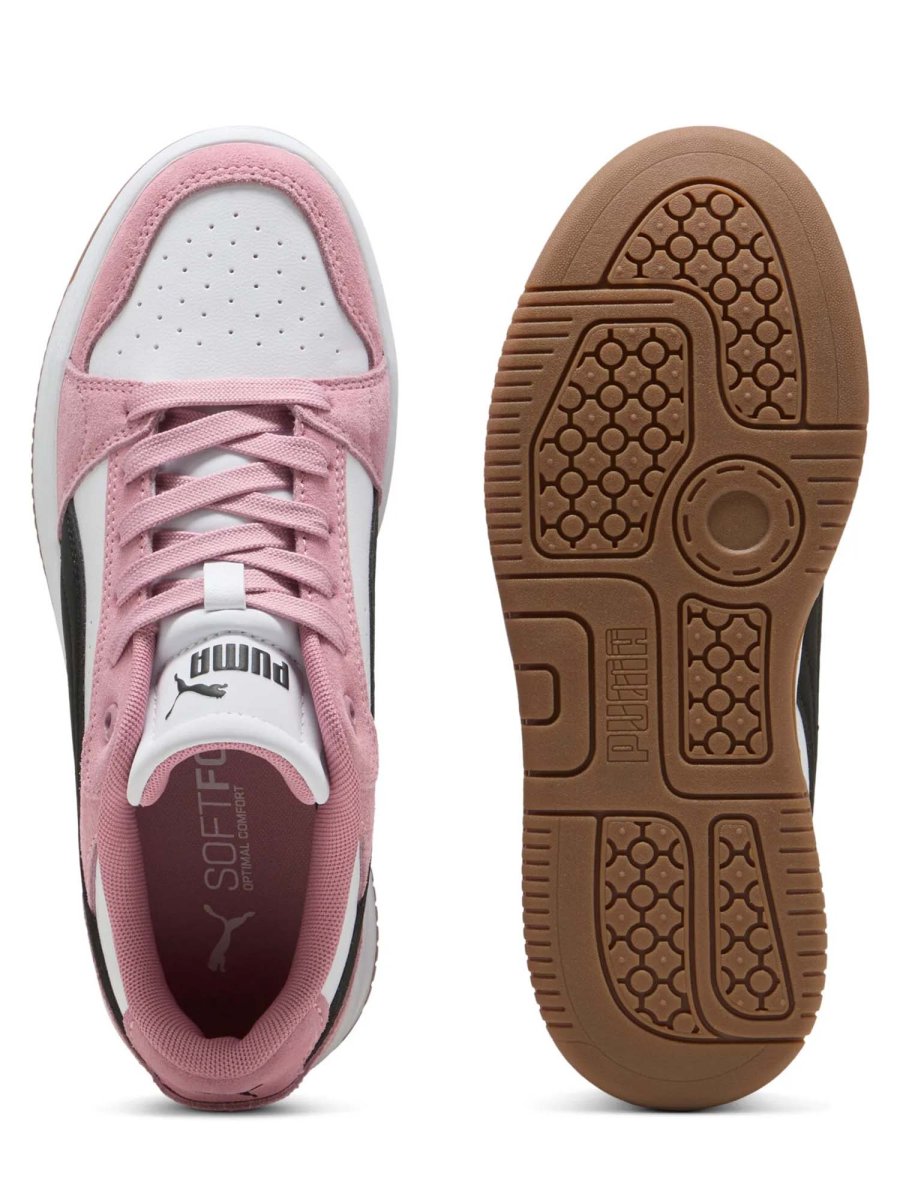 SNEAKERS REBOUND FEMME PUMA DA DONNA BIANCO ROSA - immagine 6