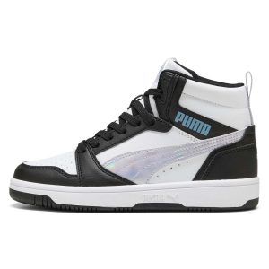 SNEAKERS REBOUND V6 MID PUMA DA RAGAZZA NERO VIOLA