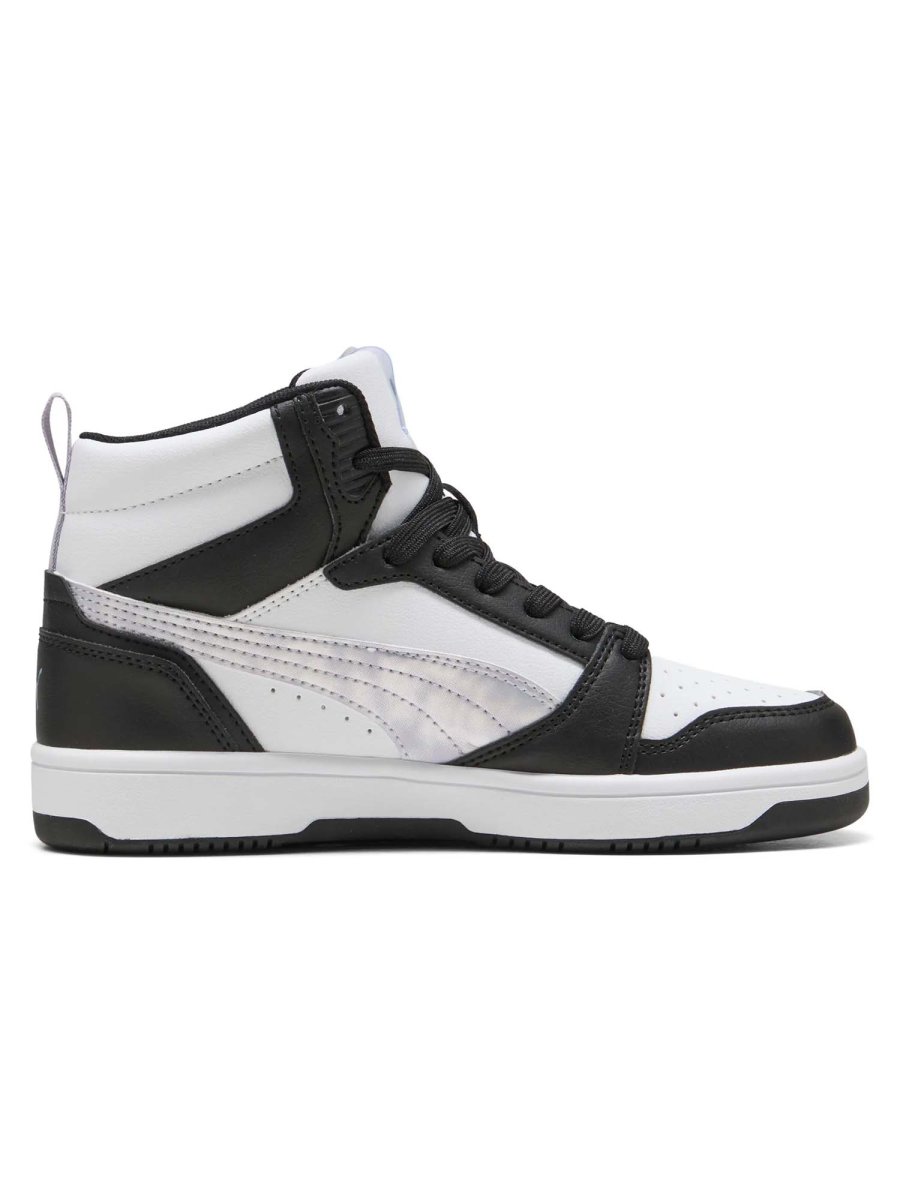 SNEAKERS REBOUND V6 MID PUMA DA RAGAZZA NERO VIOLA - immagine 4