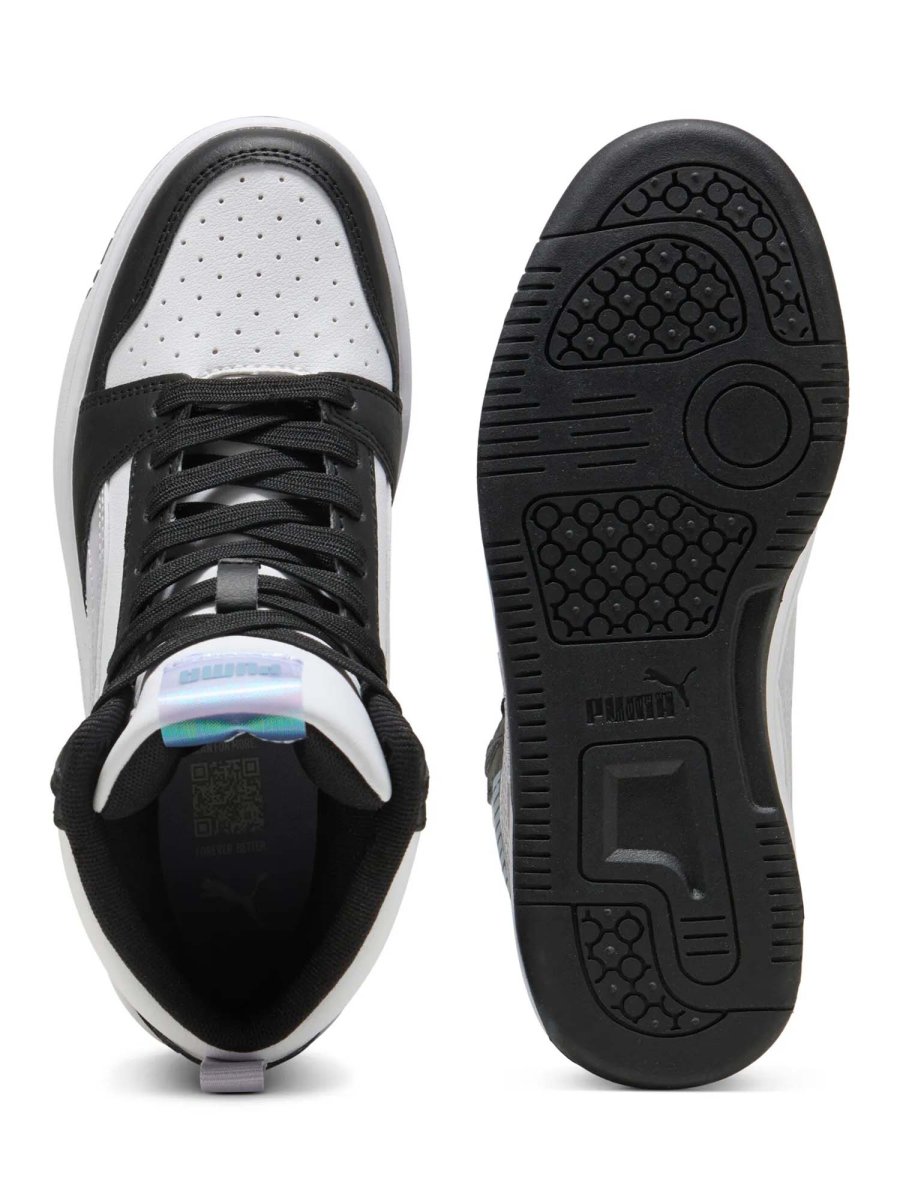 SNEAKERS REBOUND V6 MID PUMA DA RAGAZZA NERO VIOLA - immagine 6