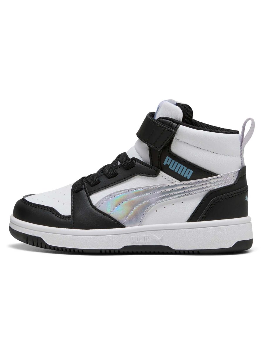 SNEAKERS ALTA REBOUND V6 MID PUMA DA BAMBINA NERO VIOLA