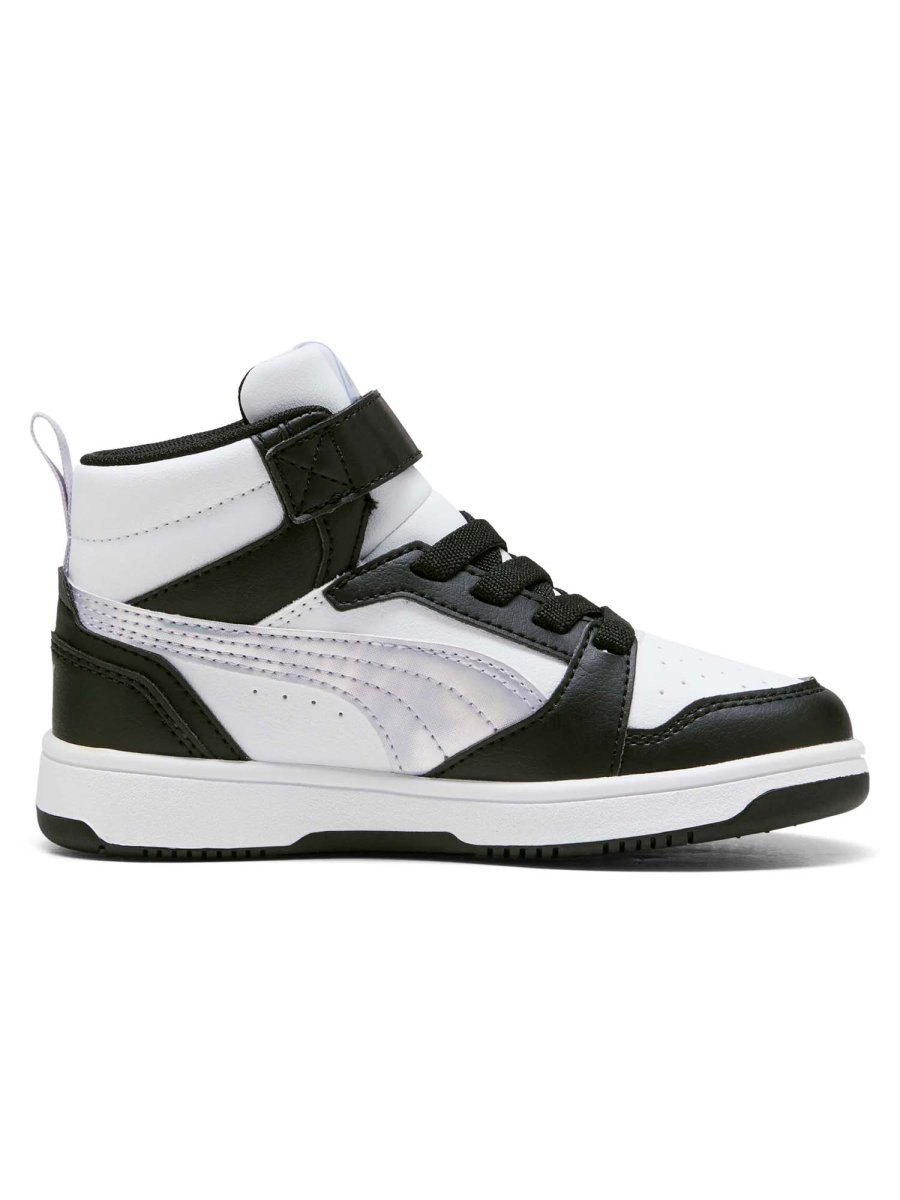 SNEAKERS ALTA REBOUND V6 MID PUMA DA BAMBINA NERO VIOLA - immagine 4