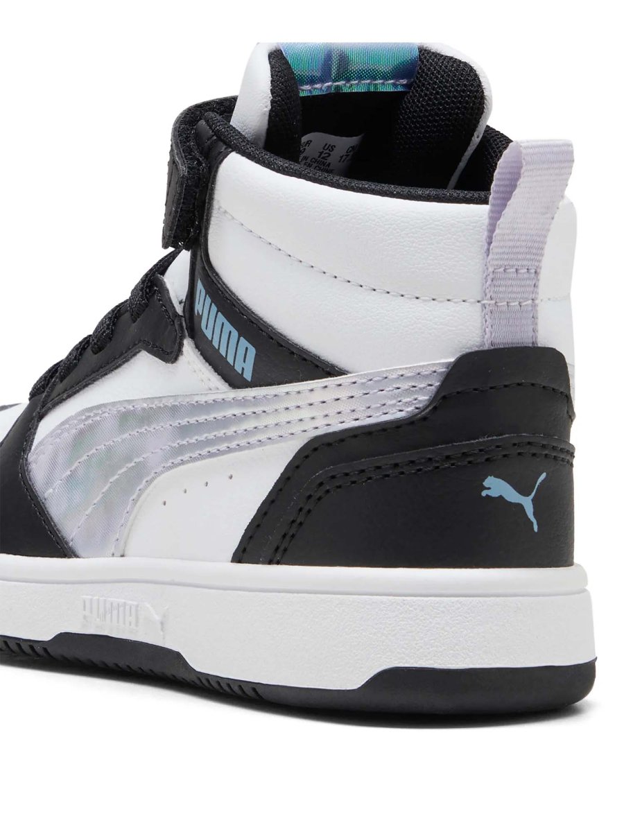 SNEAKERS ALTA REBOUND V6 MID PUMA DA BAMBINA NERO VIOLA - immagine 5