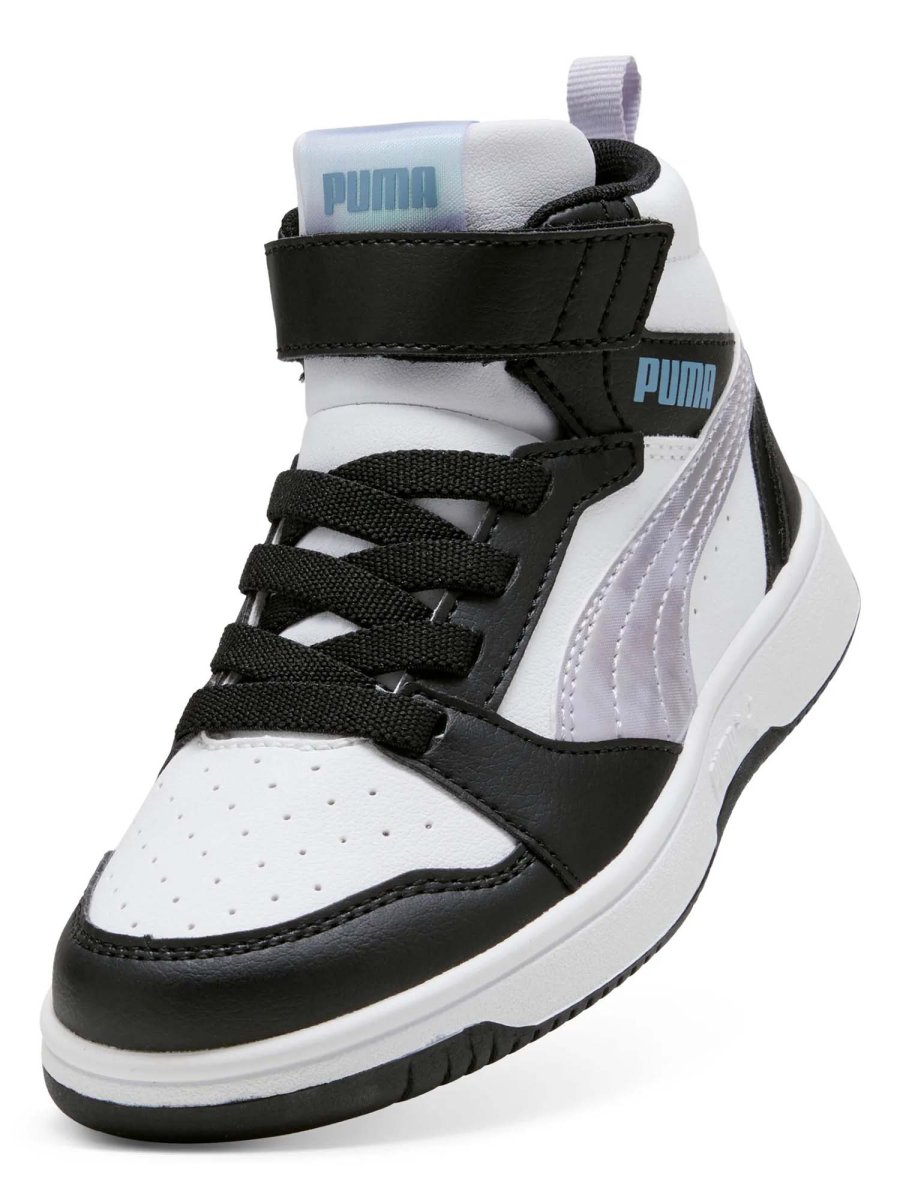 SNEAKERS ALTA REBOUND V6 MID PUMA DA BAMBINA NERO VIOLA - immagine 7