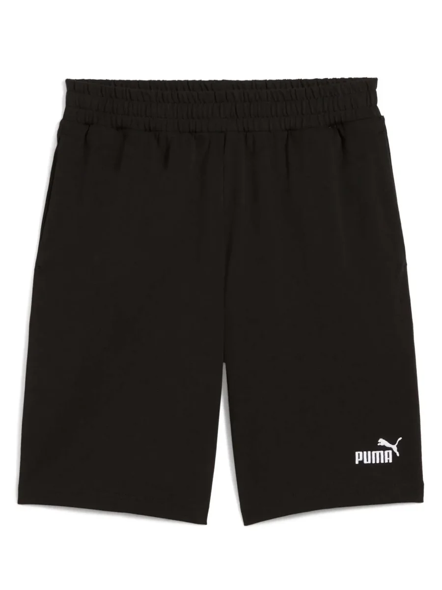 Shorts Essentials No. 1 Logo Jersey da uomo in nero - immagine 3