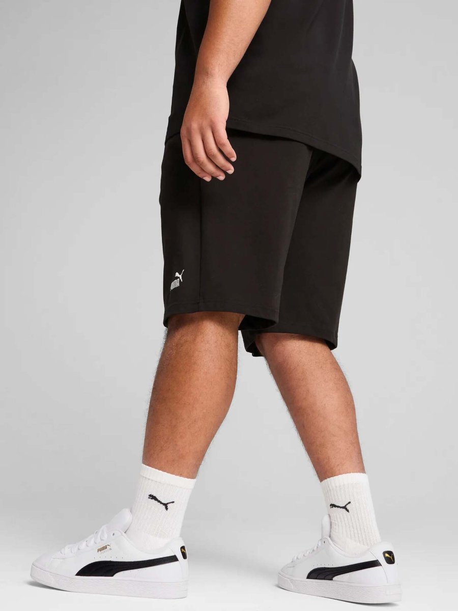 Shorts Essentials No. 1 Logo Jersey da uomo in nero - immagine 4