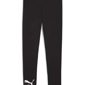 LEGGINGS LOGO ESSENTIAL PUMA DA RAGAZZA NERO