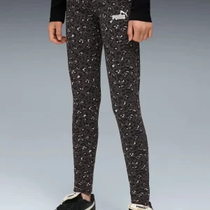 LEGGINGS CON GRAFICA ALL OVER ESSENTIALS PUMA DA RAGAZZA MACULATO