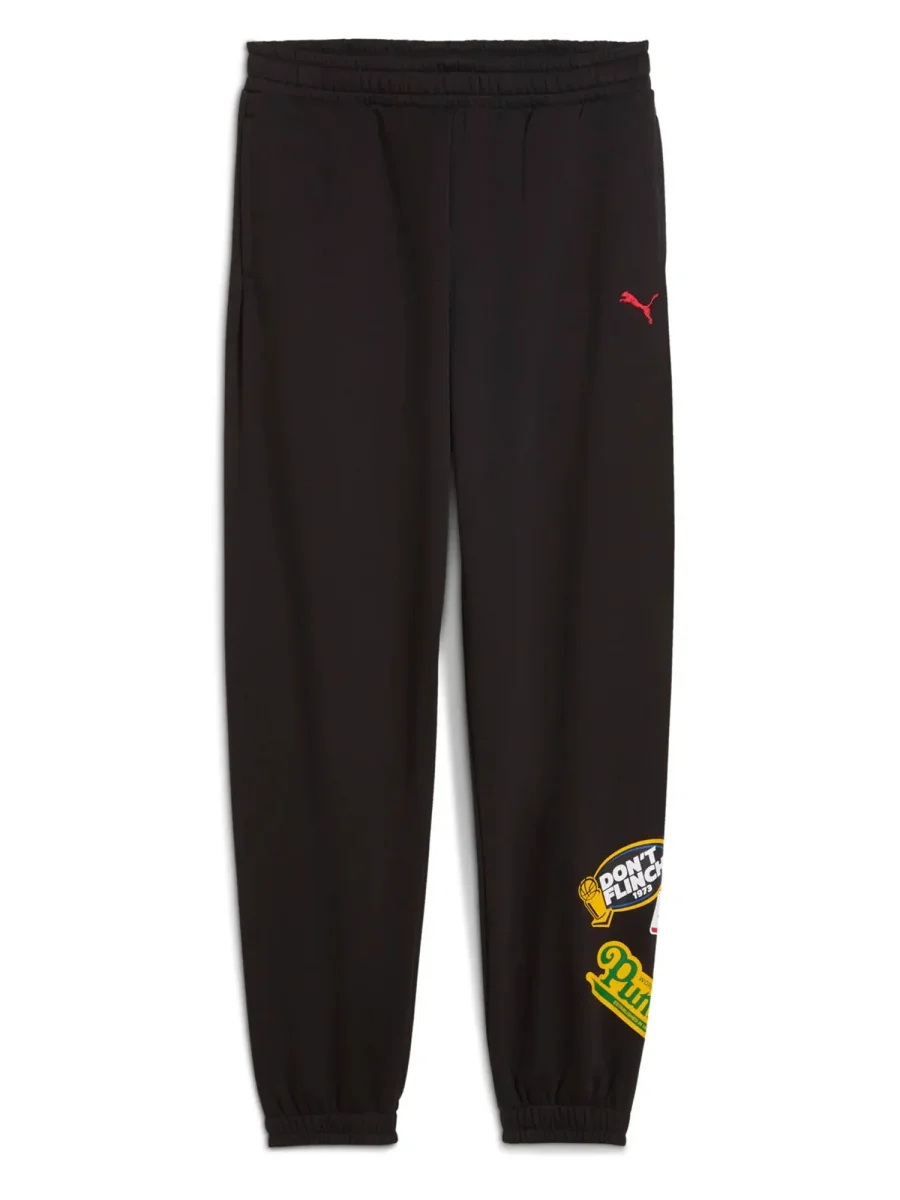 PANTALONE SPORTIVO PUMA DA BAMBINO NERO - immagine 2
